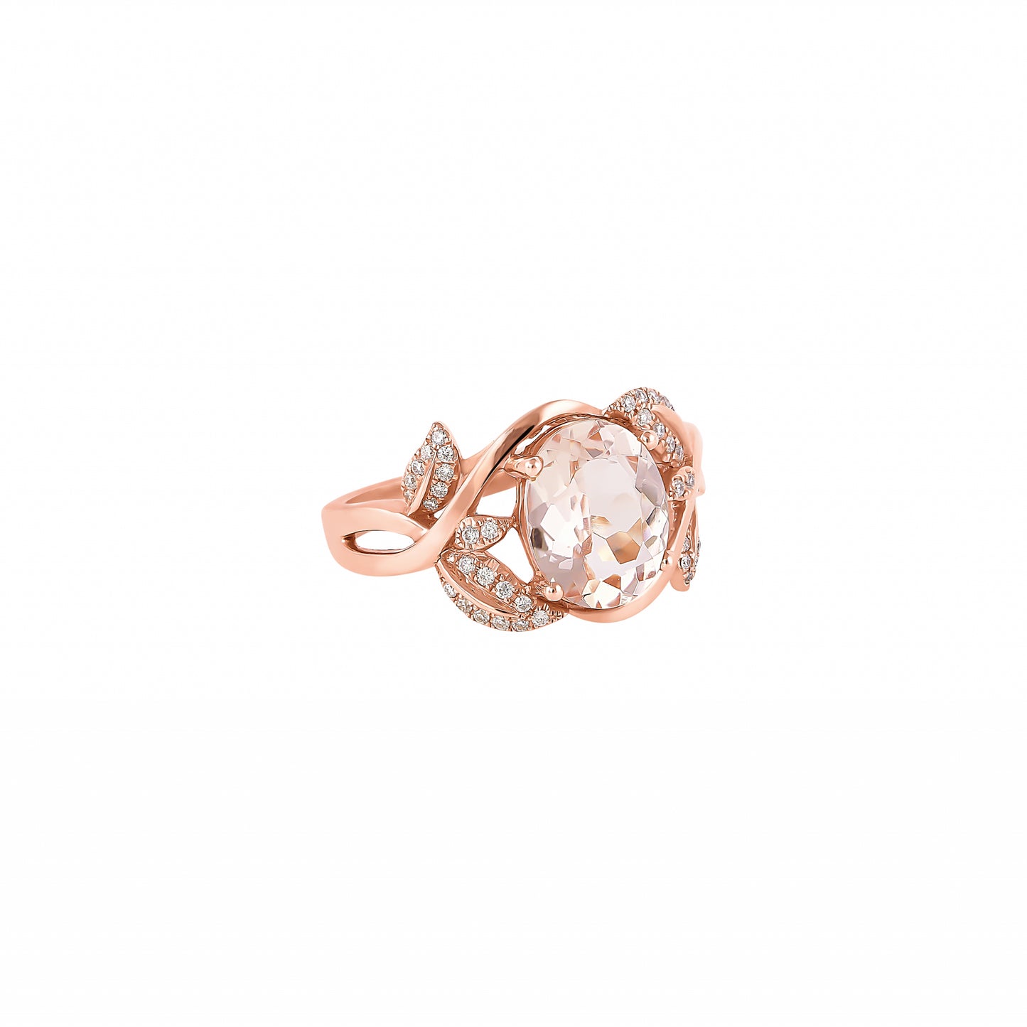 Morganite Classic Ring