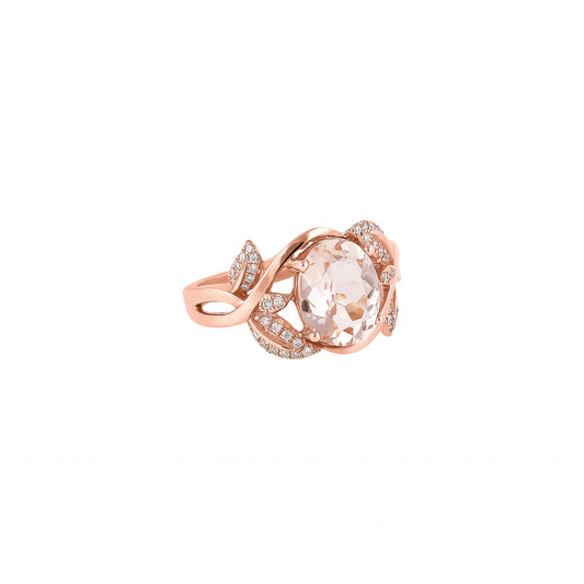 Morganite Classic Ring