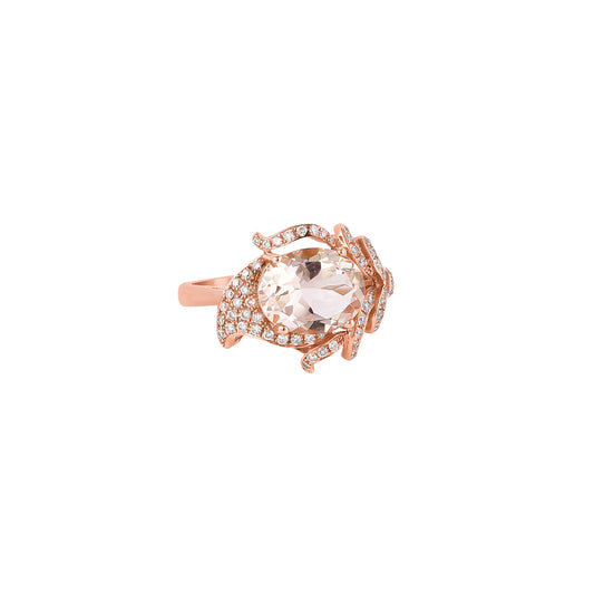 Morganite Classic Ring