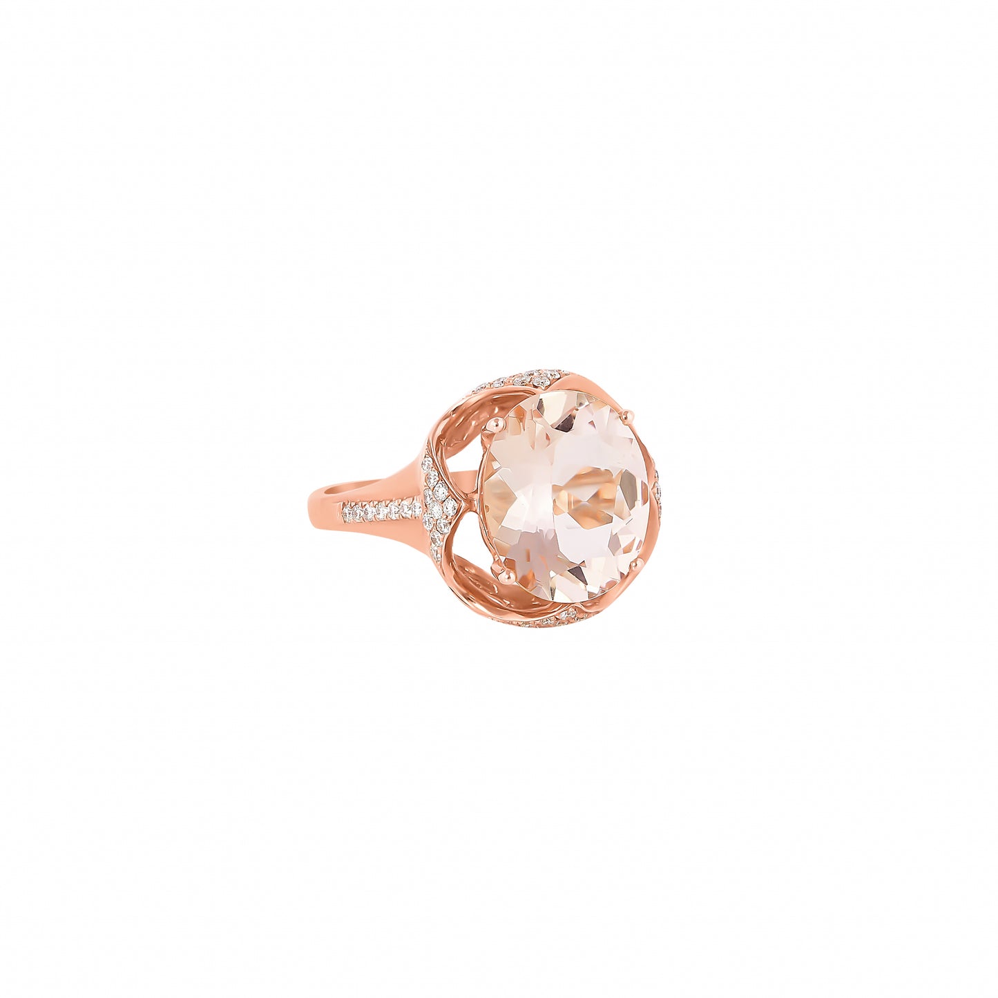 Morganite Classic Ring