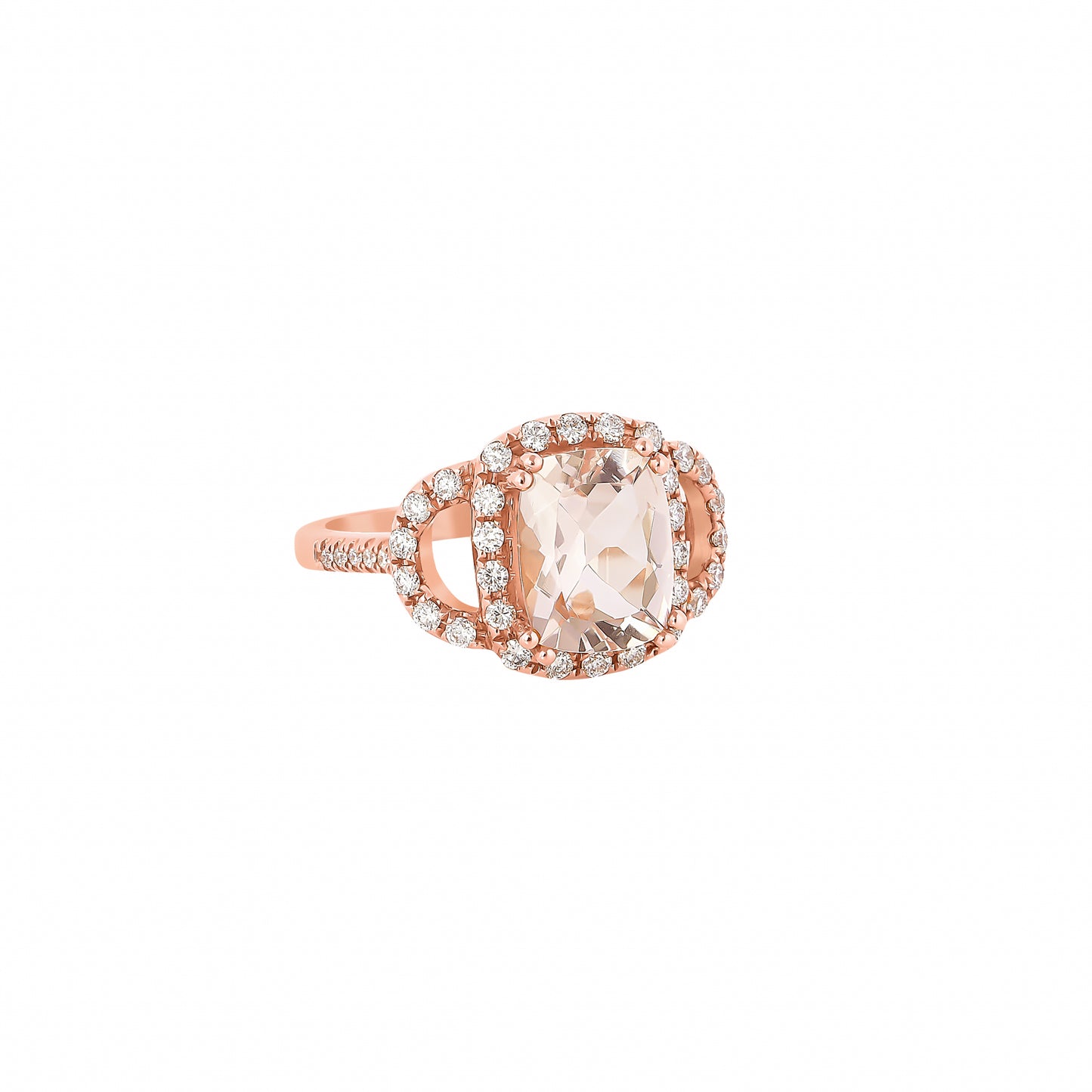 Morganite Classic Ring