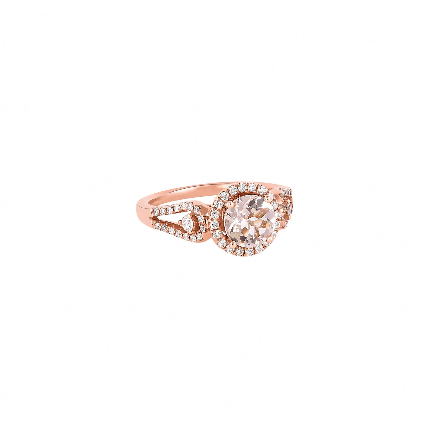 Morganite Classic Ring