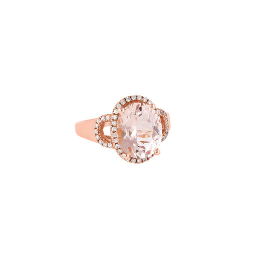 Morganite Classic Ring