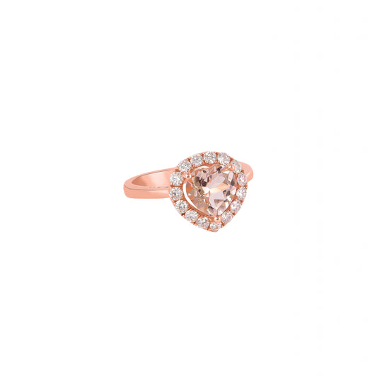 Morganite Classic Ring