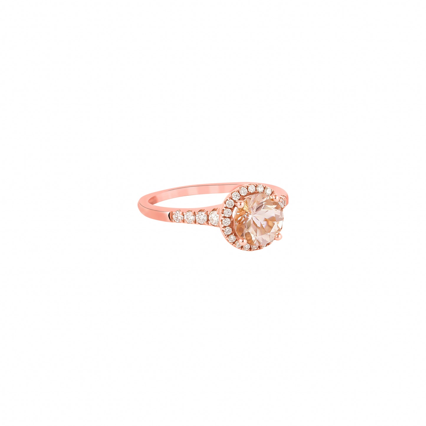 Morganite Classic Ring