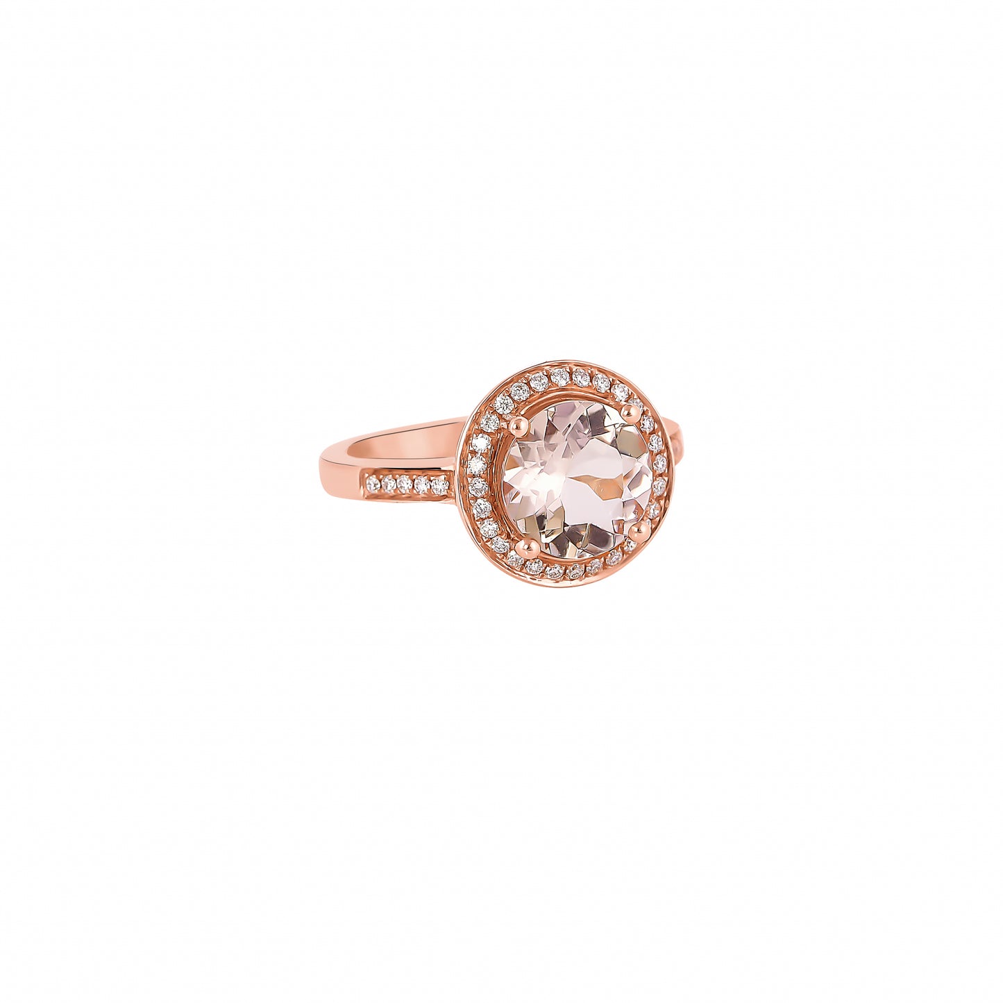 Morganite Classic Ring