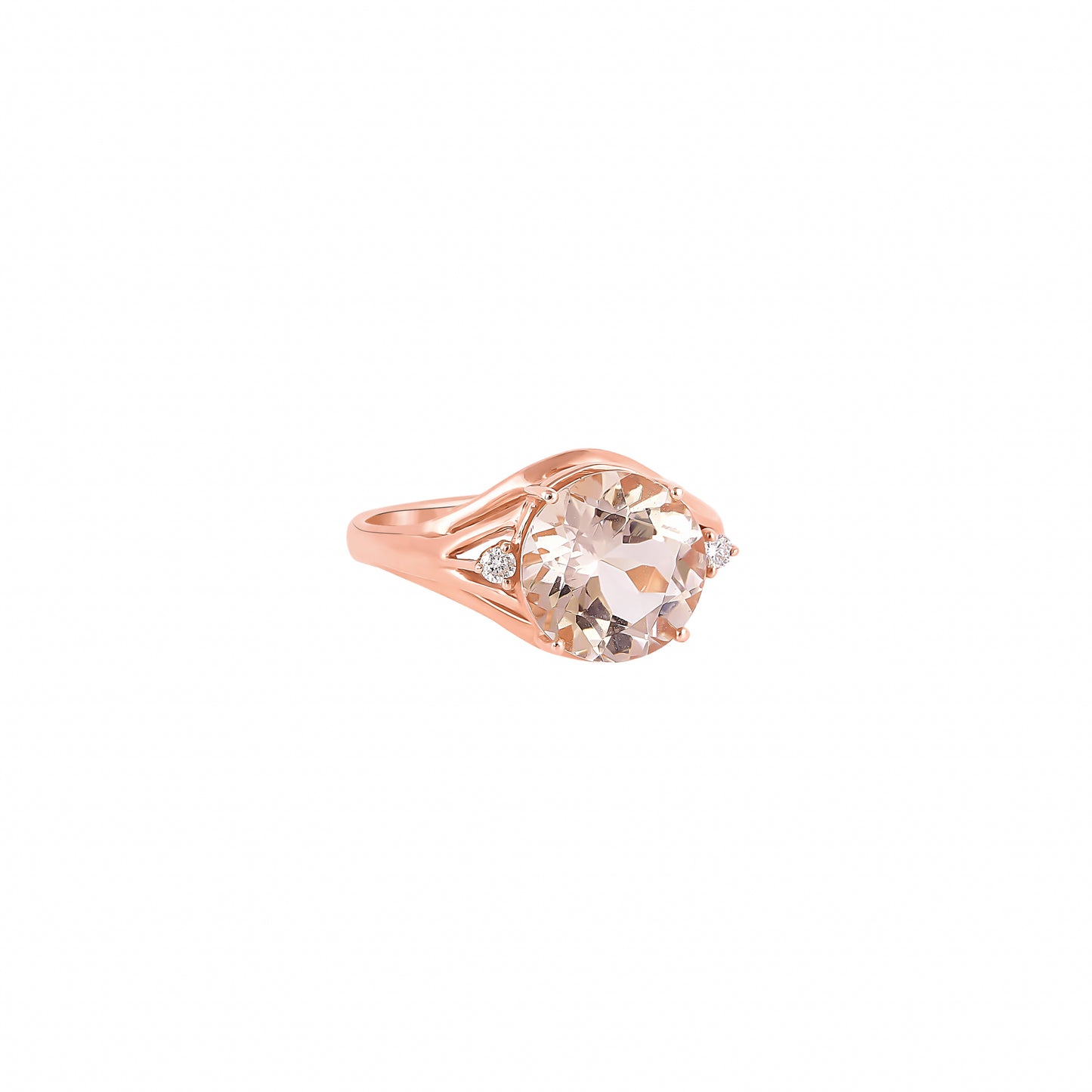 Morganite Classic Ring