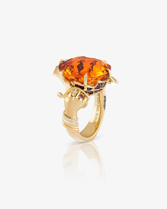 Rebelles Red Sail Sunset Ring