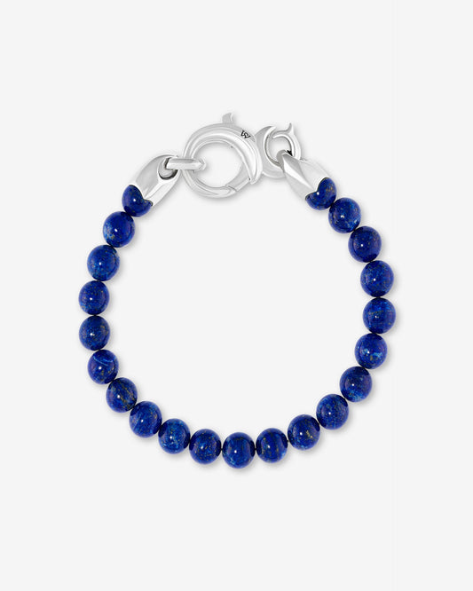 Thorn Lapis Beaded Bracelet