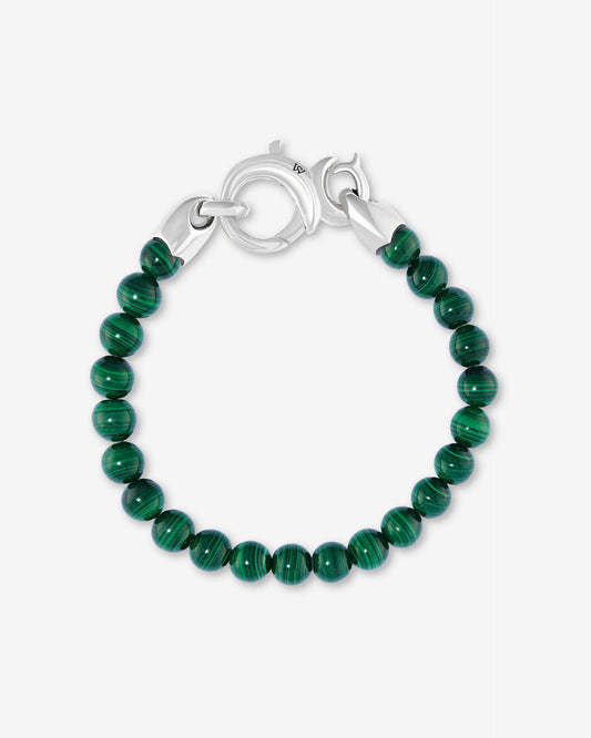 Thorn Malachite Beaded Bracelet