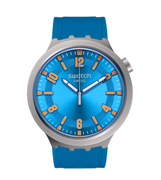 Blue In The Works Watch