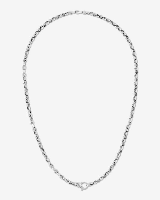 Thorn Addiction 24" Classic Medium Link Silver Chain