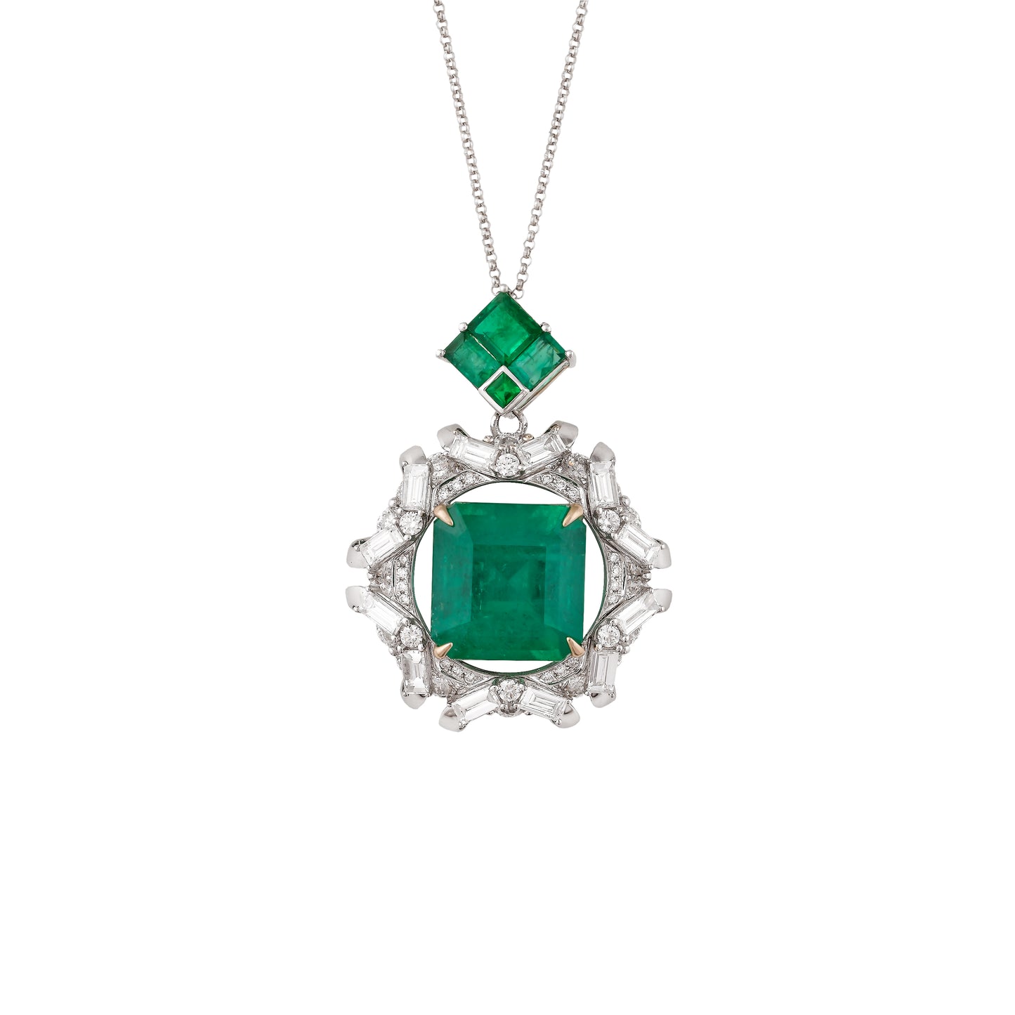 Emerald Regalia Pendant