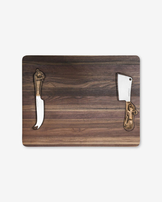 Double Mice Cheese Knife Set