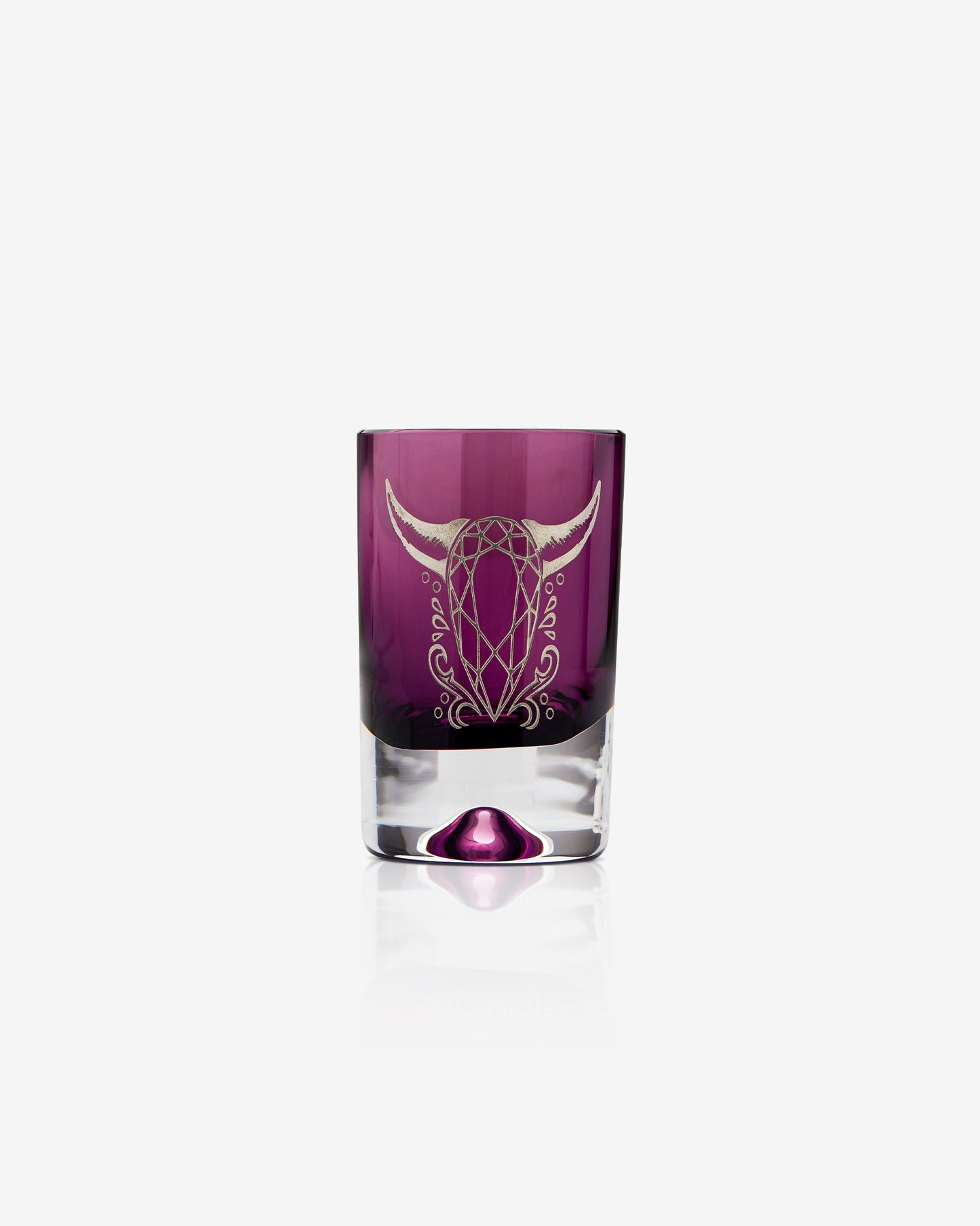 Cowhorn Amethyst Shot Glass