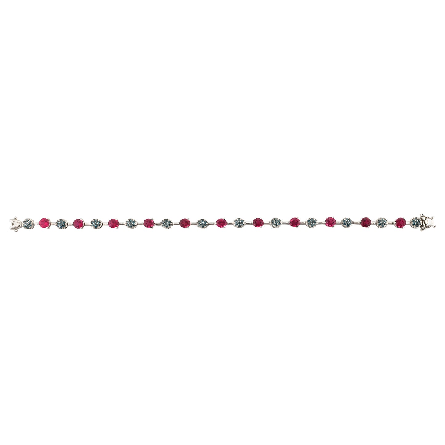 Rubelite Tennis Bracelet