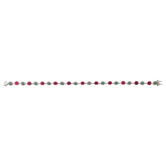 Rubelite Tennis Bracelet