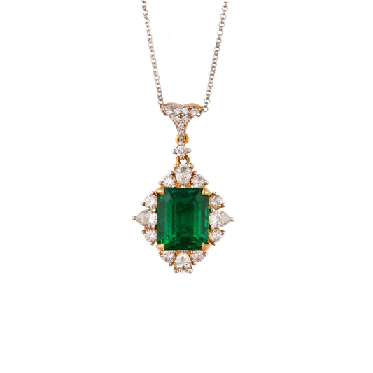 Emerald Regalia Pendant