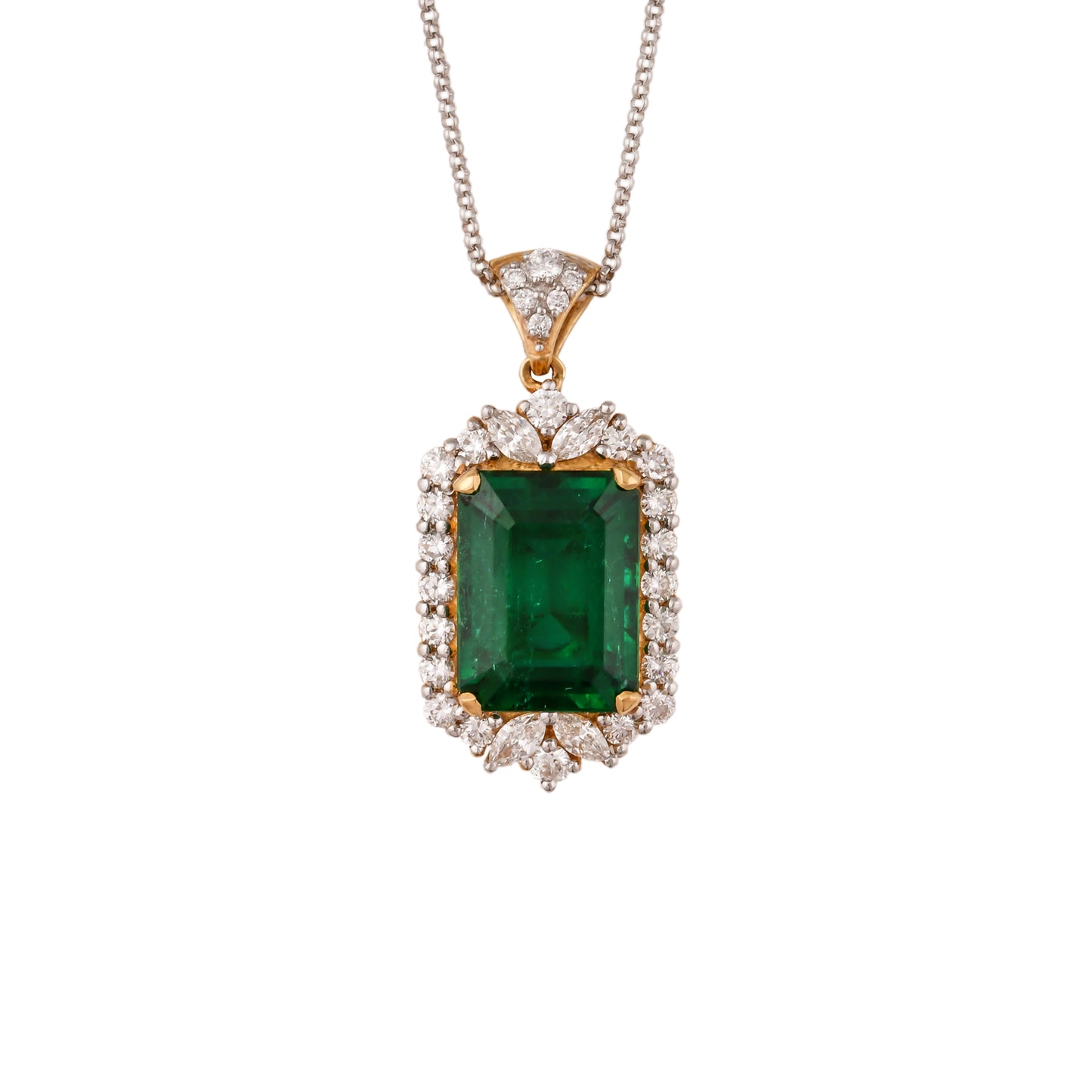 Emerald Regalia Pendant