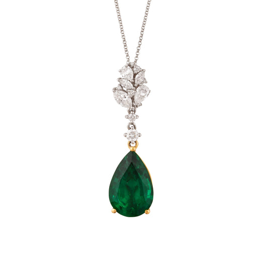 Emerald Regalia Pendant