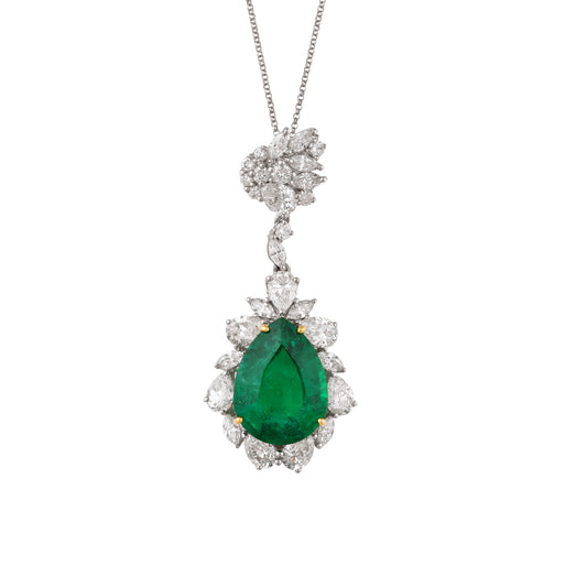 Emerald Regalia Pendant