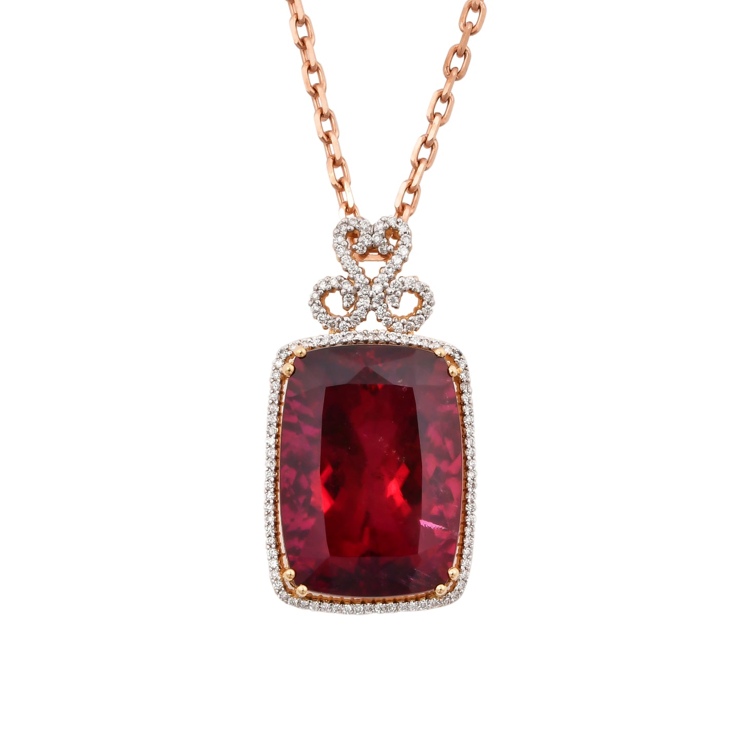 Rubelite Classic Pendant