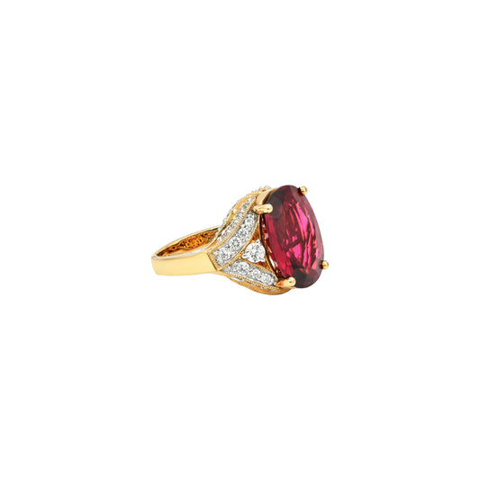 Rubelite Classic Ring