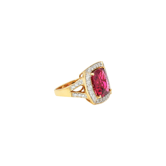 Rubelite Classic Ring