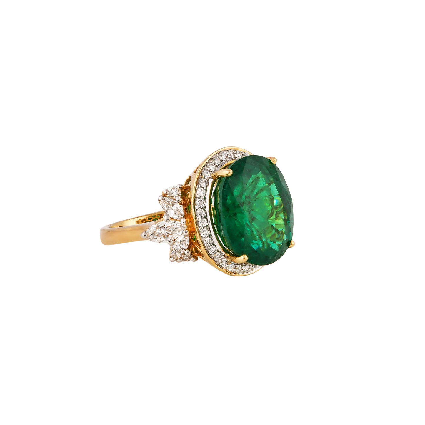 Emerald Regalia Ring