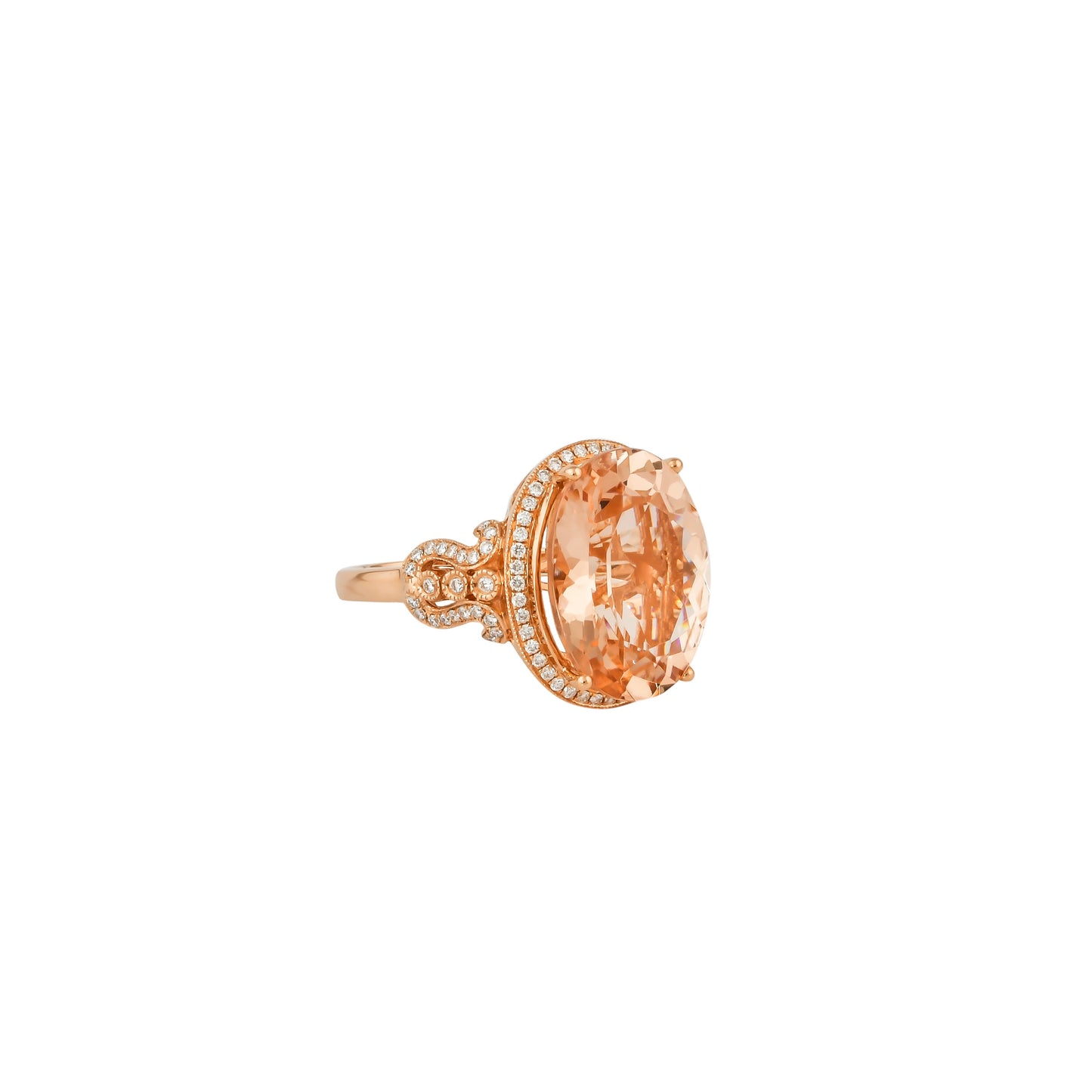 Morganite Classic Ring