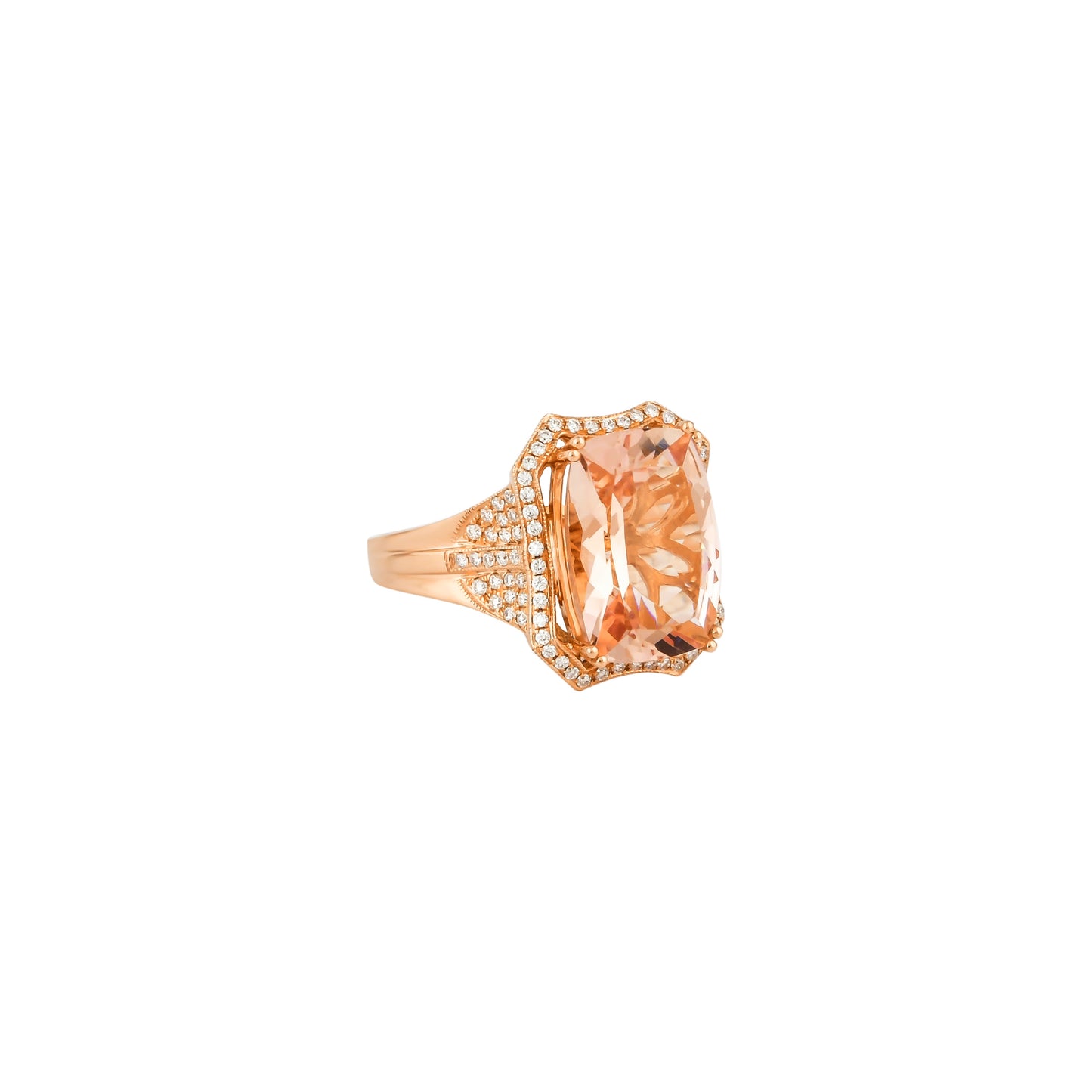 Morganite Classic Ring