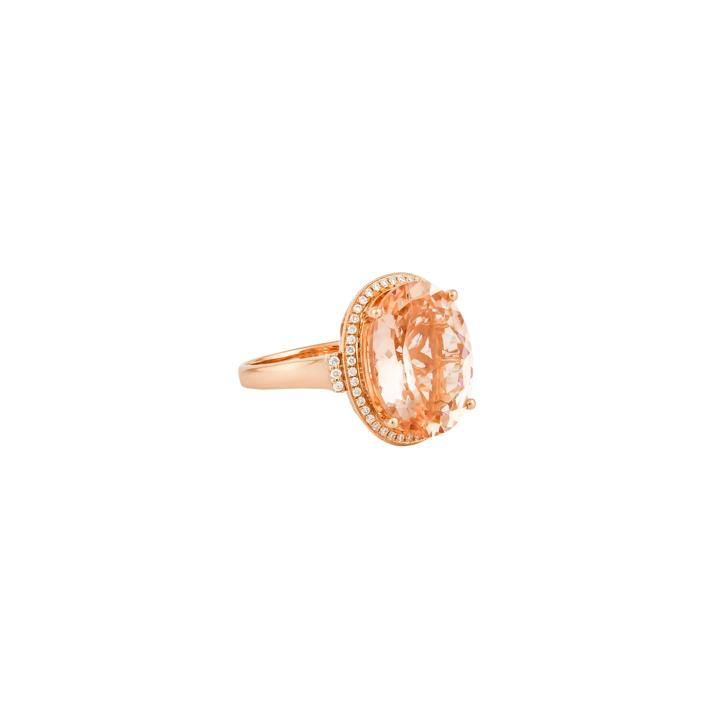 Morganite Classic Ring