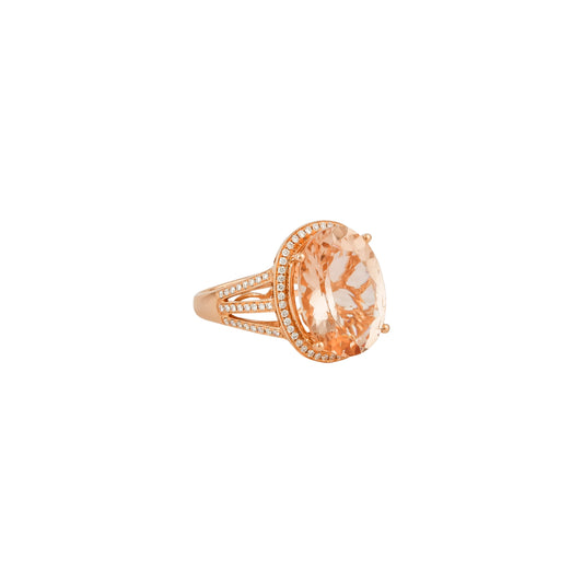 Morganite Classic Ring