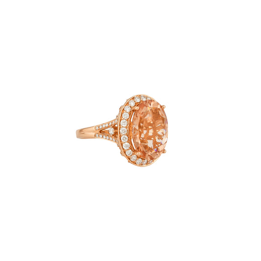 Morganite Classic Ring