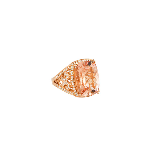 Morganite Classic Ring