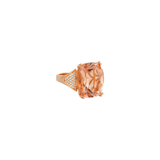 Morganite Classic Ring