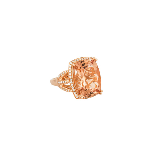 Morganite Classic Ring