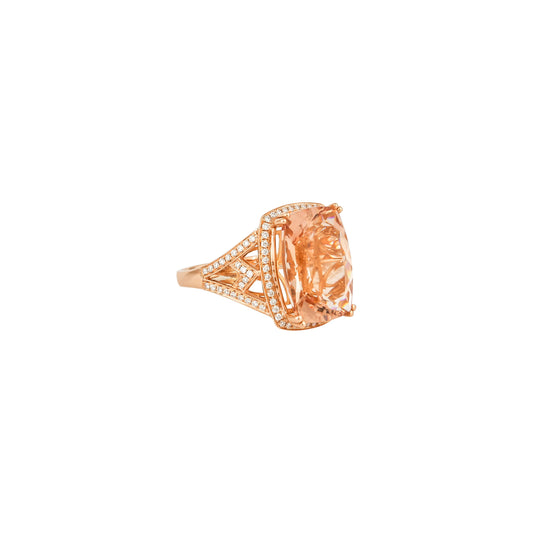 Morganite Classic Ring