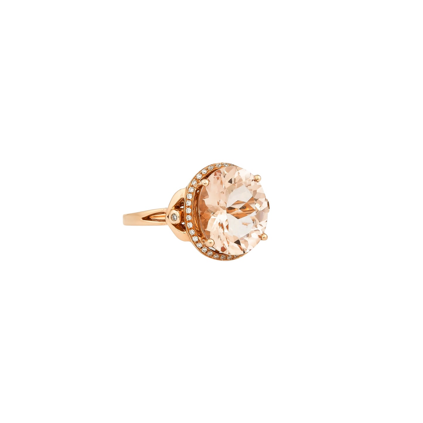 Morganite  Classic Ring