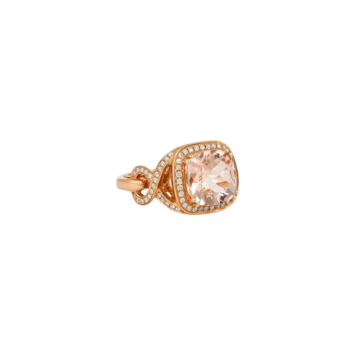 Morganite  Classic Ring