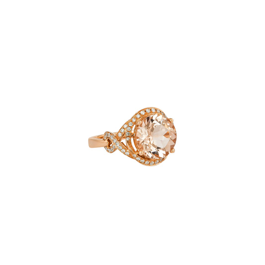 Morganite  Classic Ring