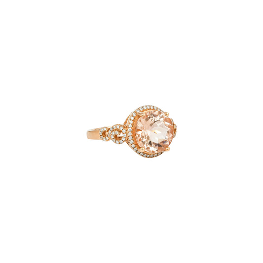 Morganite  Classic Ring