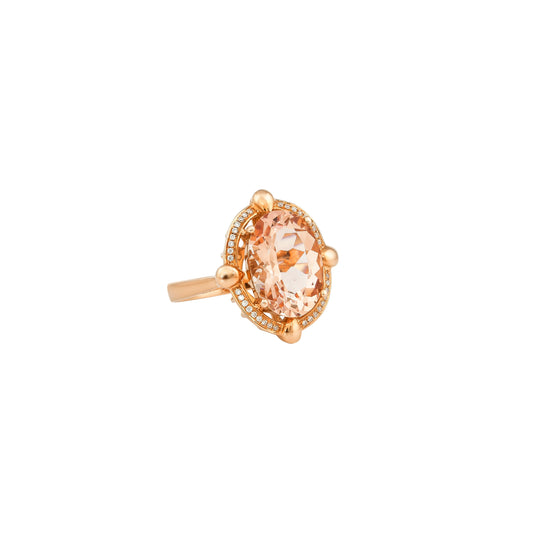 Morganite  Classic Ring