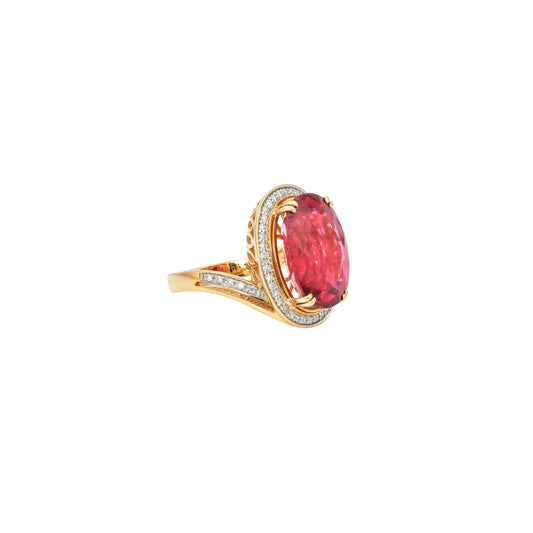 Rubelite Classic Ring