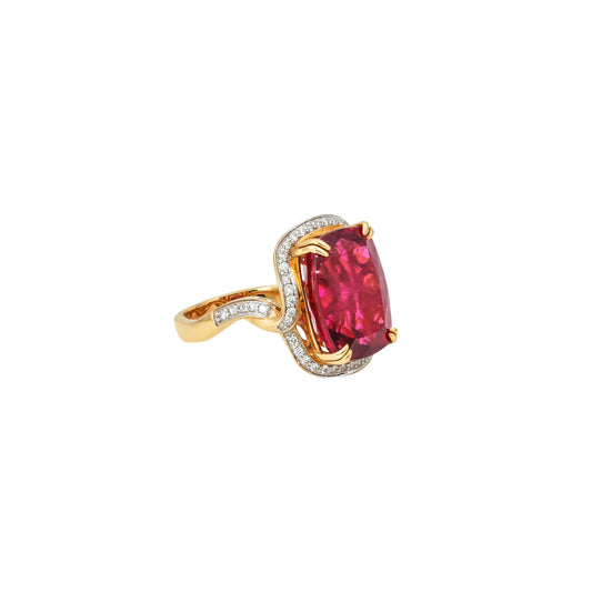 Rubelite Classic Ring