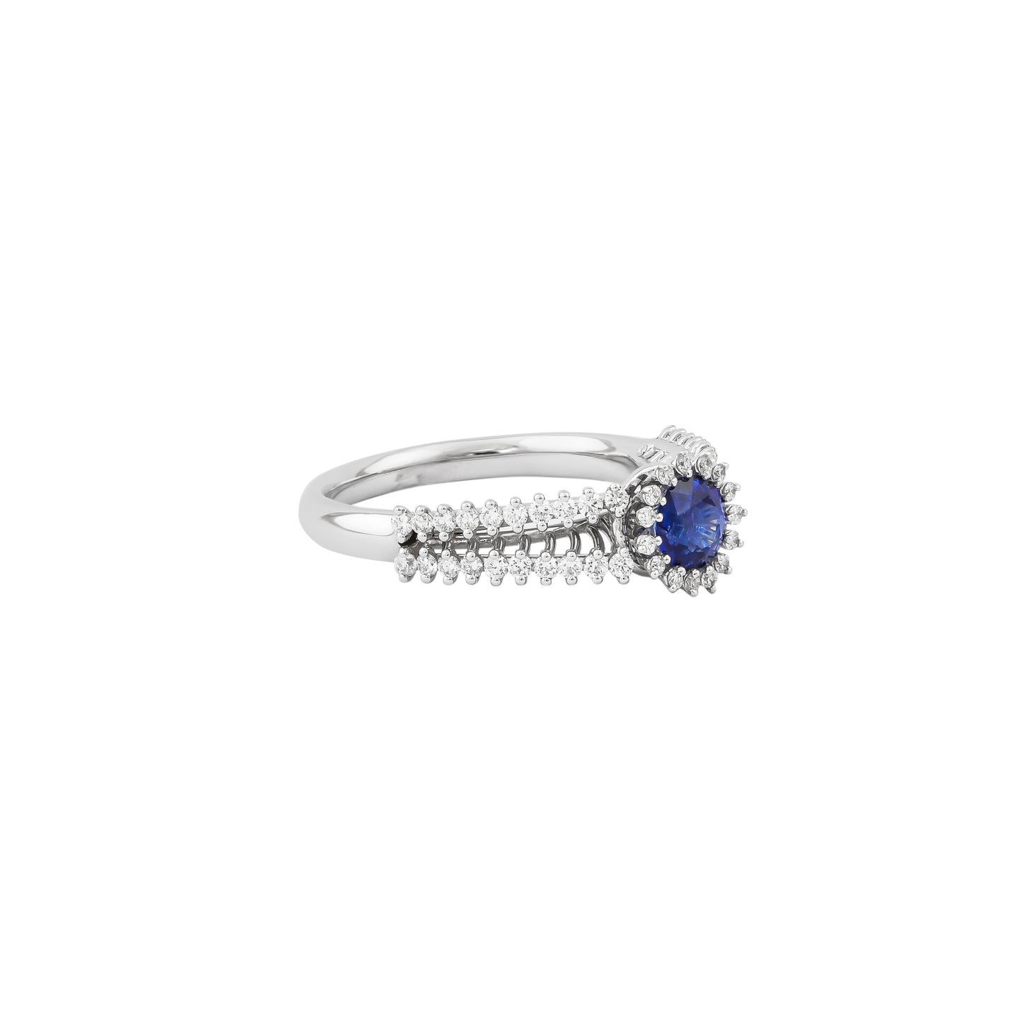 Blue Sapphire Designer Ring