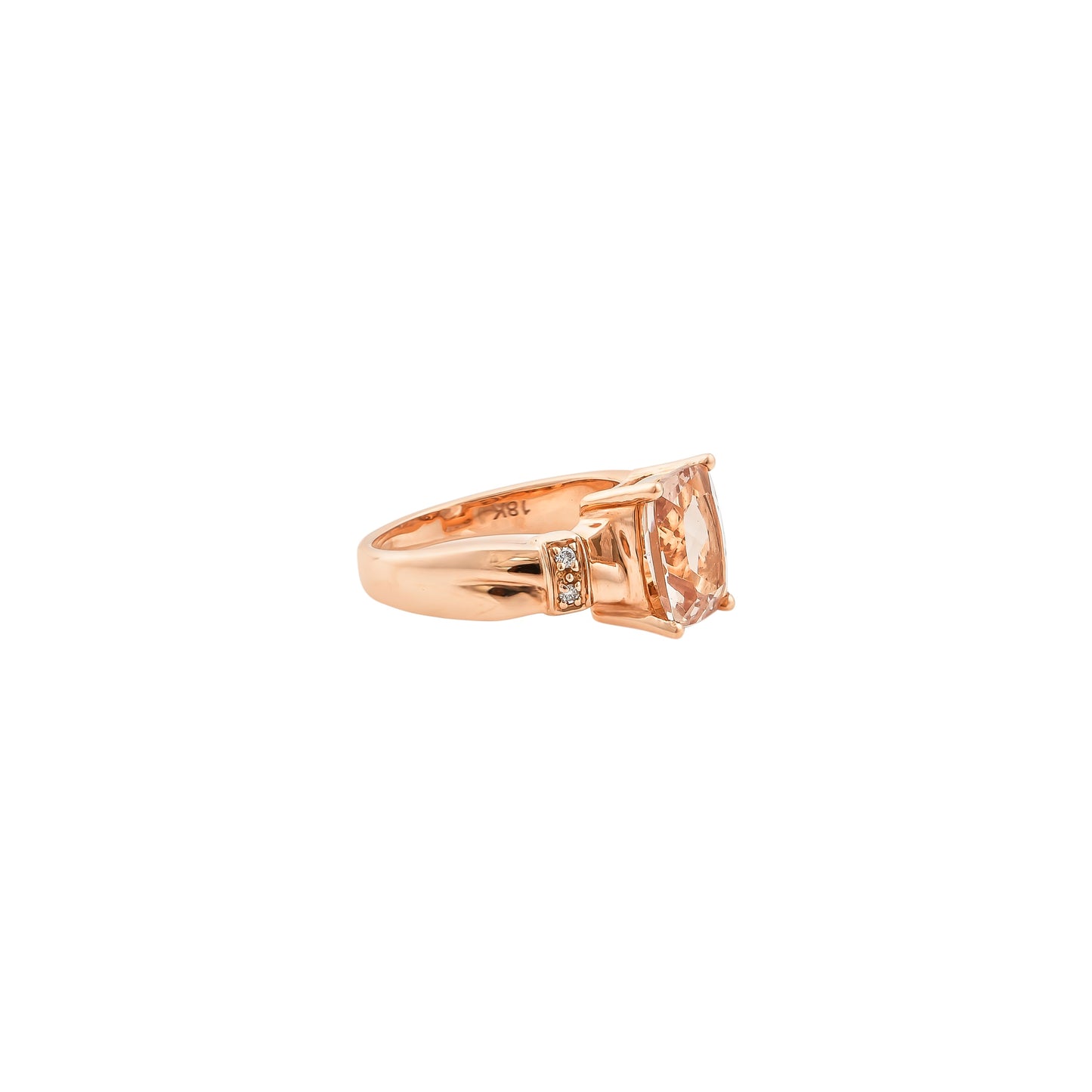 Morganite  Classic Ring