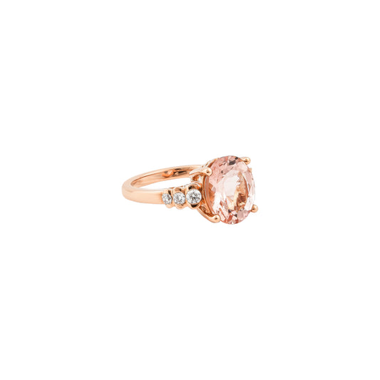 Morganite  Classic Ring