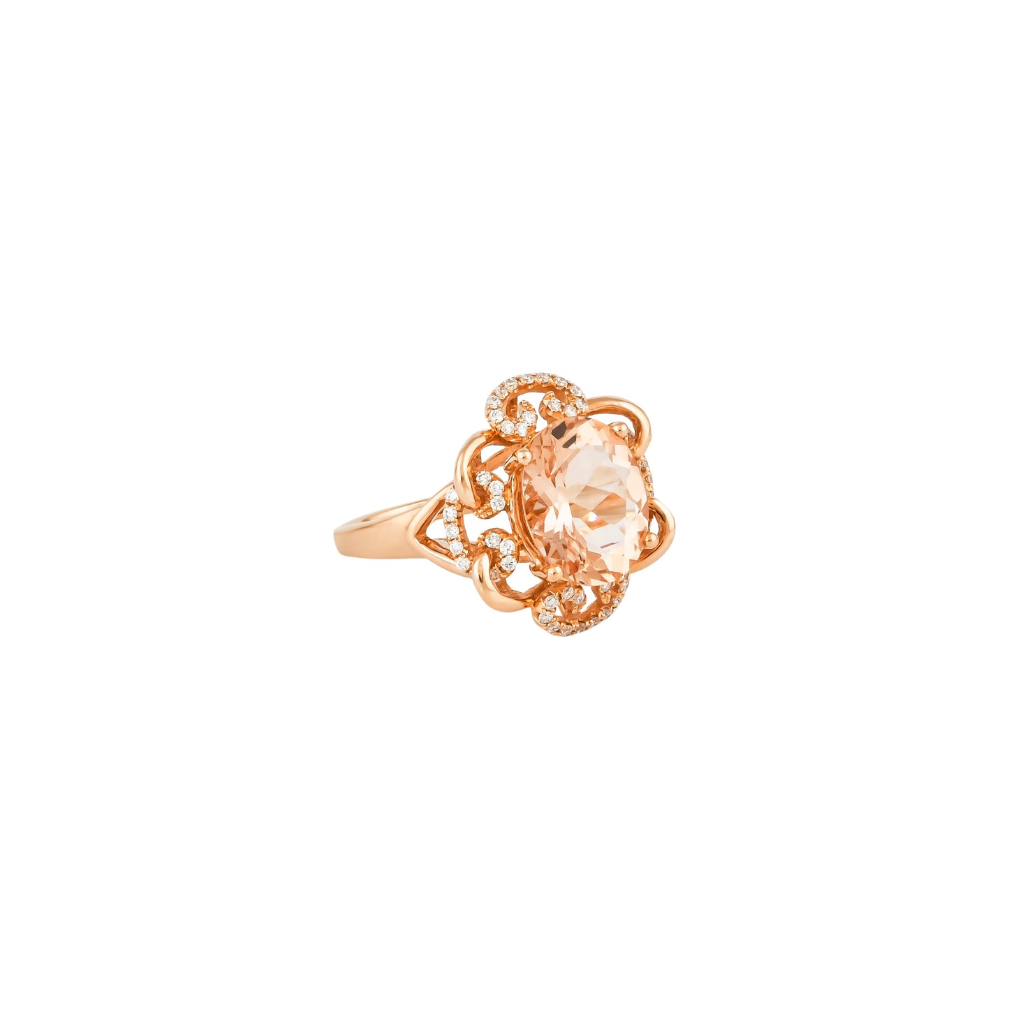 Morganite Classic Ring