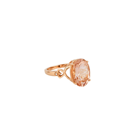 Morganite Classic Ring